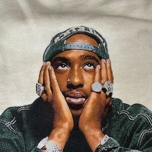 2PAC Graphic Sweatshirt Crewneck Pullover Hip‎ Hop Rap Music 1X